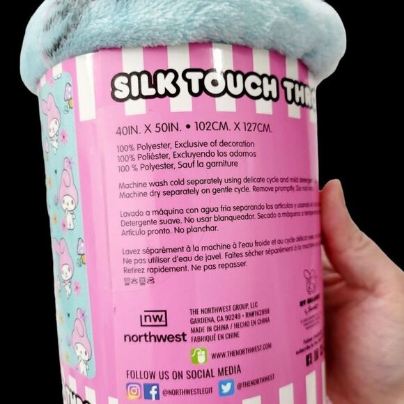 Brand New Sanrio Melody Throw Blanket - Picture 5 of 6